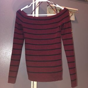 NEW American Eagle Outfitters Off-Shoulder Sweater
